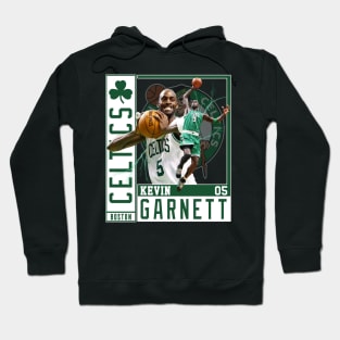 Kevin Garnett Basketball Signature Vintage Retro 80s 90s Bootleg Rap Style Hoodie